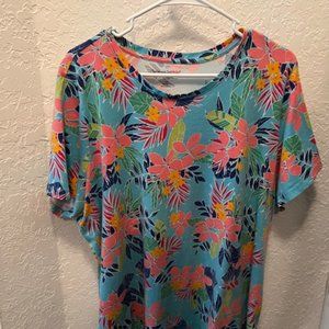 Womens casual plus size top